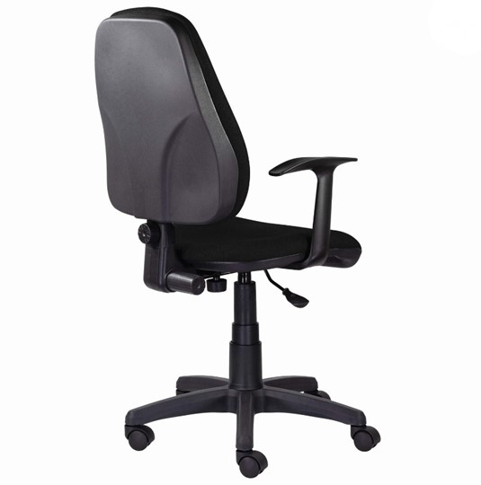 Кресло в офис Brabix Comfort MG-321, регулируемая эргономичная спинка, ткань, черное в Екатеринбурге - изображение 2