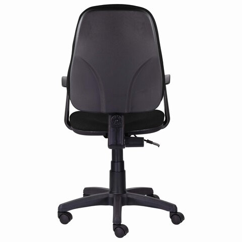Кресло в офис Brabix Comfort MG-321, регулируемая эргономичная спинка, ткань, черное в Екатеринбурге - изображение 3