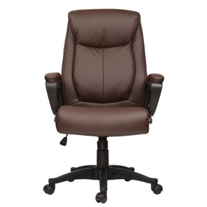 Офисное кресло BRABIX "Enter EX-511", экокожа, коричневое, 531163 в Каменске-Уральском - предосмотр 3