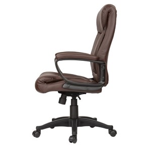Офисное кресло BRABIX "Enter EX-511", экокожа, коричневое, 531163 в Богдановиче - предосмотр 4