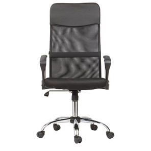 Кресло офисное BRABIX "Flash MG-302", с подлокотниками, хром, черное, 530867 в Красноуфимске - предосмотр 3