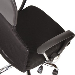 Кресло офисное BRABIX "Flash MG-302", с подлокотниками, хром, черное, 530867 в Каменске-Уральском - предосмотр 9