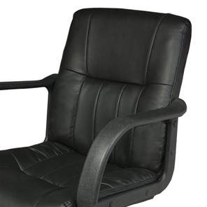 Офисное кресло BRABIX "Hit MG-300", с подлокотниками, экокожа, черное, 530864 в Екатеринбурге - предосмотр 5