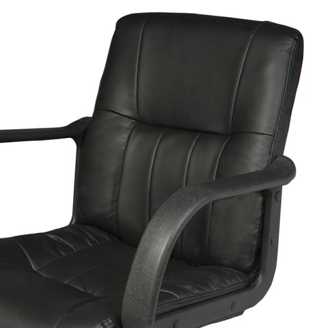 Офисное кресло BRABIX "Hit MG-300", с подлокотниками, экокожа, черное, 530864 в Краснотурьинске - изображение 5