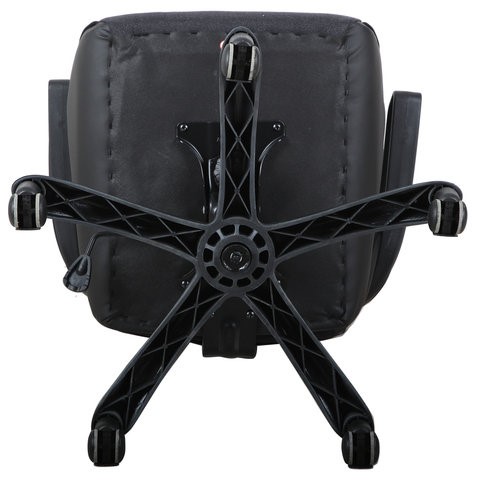 Кресло офисное Brabix Nitro GM-001 (ткань, экокожа, черное) 531817 в Екатеринбурге - изображение 7