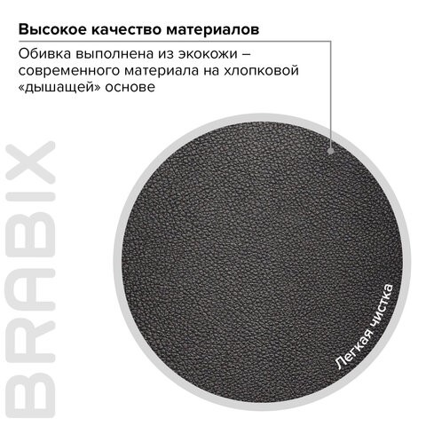 Компьютерное кресло BRABIX PREMIUM "Amadeus EX-507", экокожа, хром, черное, 530879 в Екатеринбурге - изображение 16