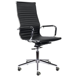 Офисное кресло BRABIX PREMIUM "Intense EX-531", экокожа, хром, черное, 532540 в Асбесте