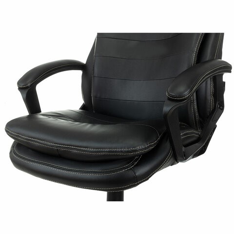Кресло офисное Brabix Premium Omega EX-589 (экокожа, черное) 532094 в Екатеринбурге - изображение 5