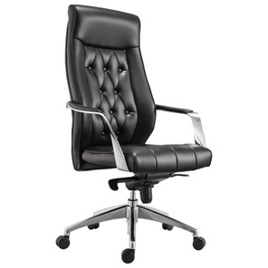 Офисное кресло BRABIX PREMIUM "Sonata EX-754", мультиблок, алюминий, экокожа, черное, 532491 в Артемовском