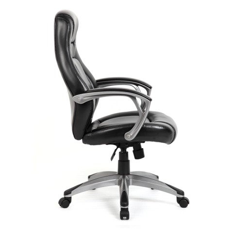 Офисное кресло BRABIX PREMIUM "Turbo EX-569", экокожа, спортивный дизайн, черное, 531014 в Екатеринбурге - изображение 2