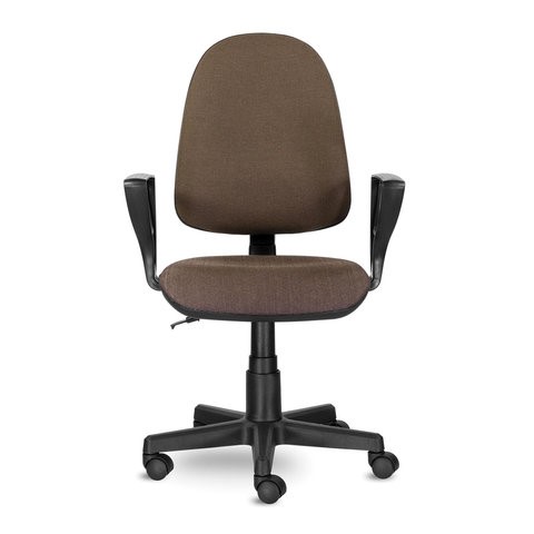 Офисное кресло Brabix Prestige Ergo MG-311 (регулируемая эргономичная спинка, ткань, коричневое) 531875 в Новоуральске - изображение 2