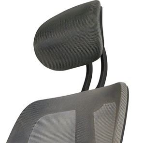 Компьютерное кресло BRABIX "Saturn ER-400", с подголовником, комбинированное, черное/серое, 530871 в Екатеринбурге - предосмотр 5