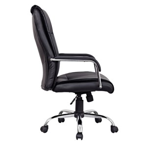 Офисное кресло BRABIX "Space EX-508", экокожа, хром, черное, 530860 в Красноуфимске - предосмотр 2