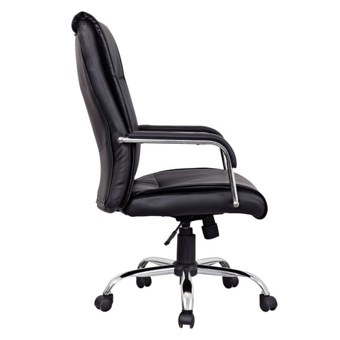 Офисное кресло BRABIX "Space EX-508", экокожа, хром, черное, 530860 в Красноуфимске - изображение 2