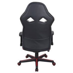 Офисное кресло BRABIX "Storm GM-006", регулируемые подлокотники, экокожа, черное/красное, 532500 в Кушве - предосмотр 4
