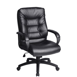 Кресло офисное BRABIX "Supreme EX-503", экокожа, черное, 530873 в Кушве