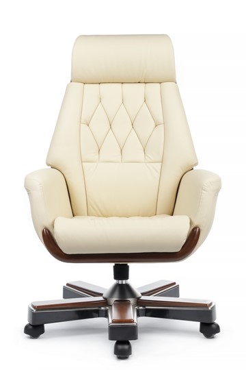 Офисное кресло Byron (YS1505A), кремовый в Кушве - изображение 4