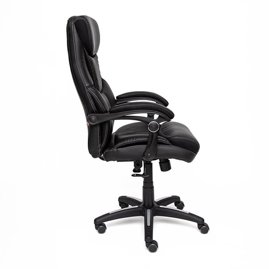 Компьютерное кресло CAMBRIDGE кож/зам/ткань, черный/черный , 36-6/11 арт.12756 в Первоуральске - изображение 14
