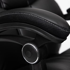 Компьютерное кресло CAMBRIDGE кож/зам/ткань, черный/черный , 36-6/11 арт.12756 в Первоуральске - предосмотр 9