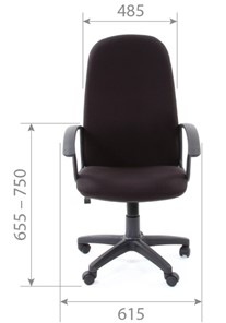 Кресло CHAIRMAN 289, ткань, цвет серый в Ревде - предосмотр 3