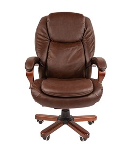 Кресло компьютерное CHAIRMAN 408, коричневый в Екатеринбурге - предосмотр 1