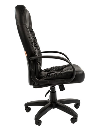 Офисное кресло CHAIRMAN 416, экокожа, цвет черный в Каменске-Уральском - изображение 5
