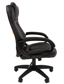 Офисное кресло CHAIRMAN 432, экокожа, цвет черный в Каменске-Уральском - предосмотр 5