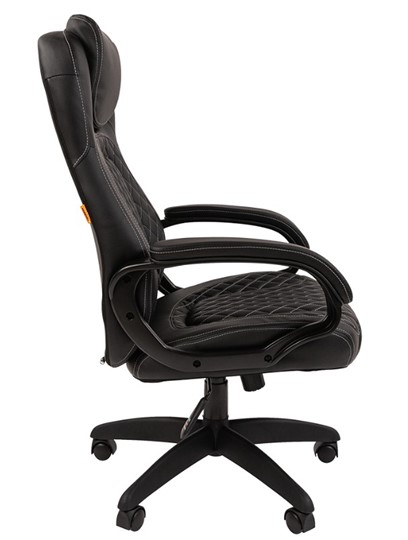 Офисное кресло CHAIRMAN 432, экокожа, цвет черный в Богдановиче - изображение 5