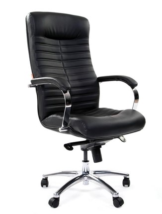 Компьютерное кресло CHAIRMAN 480 экожа черная в Красноуфимске - изображение