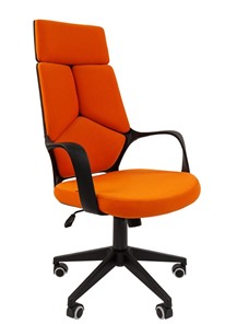 Кресло компьютерное CHAIRMAN 525, оранжевое в Ревде