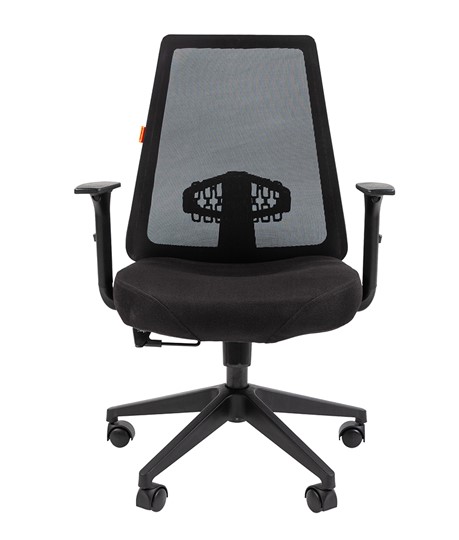 Кресло CHAIRMAN 535 LT Сетчатый акрил черный / Полиэстер черный в Ревде - изображение 1
