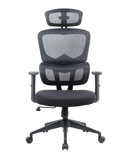 Офисное кресло CHAIRMAN 560 cетчатый акрил черный / полиэстер черный в Кушве - изображение 1