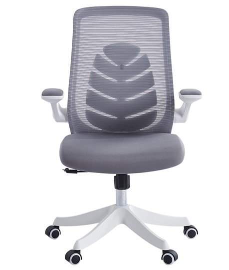Компьютерное кресло CHAIRMAN 565, сетчатый акрил серый / полиэстер серый в Ревде - изображение 1