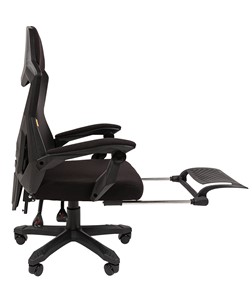 Офисное кресло CHAIRMAN 571 с подставкой для ног , Сетчатый акрил черный / Полиэстер черный в Ревде - предосмотр 3