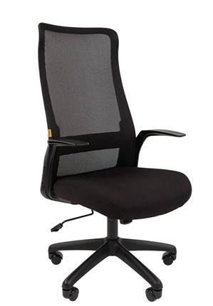 Кресло CHAIRMAN 573, черное в Кушве - изображение