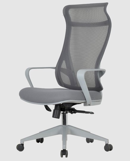 Компьютерное кресло CHAIRMAN 577, сетчатый акрил серый / полиэстер серый в Екатеринбурге - изображение 3