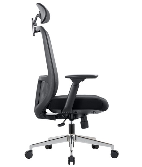 Кресло компьютерное CHAIRMAN 581 Сетчатый акрил черный / Полиэстер черный в Красноуфимске - изображение 2