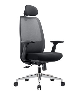 Кресло компьютерное CHAIRMAN 581 Сетчатый акрил черный / Полиэстер черный в Ревде