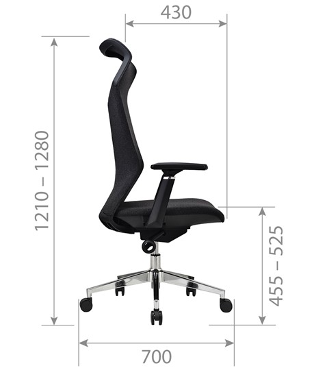 Кресло компьютерное CHAIRMAN 583 черный в Ревде - изображение 3