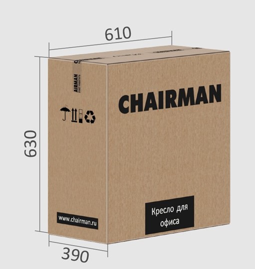 Кресло CHAIRMAN 590, черное в Ревде - изображение 8