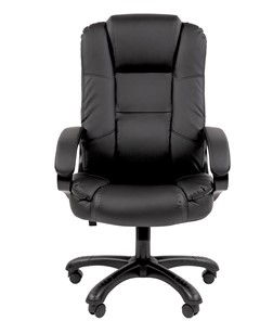 Компьютерное кресло CHAIRMAN 600 экокожа черная в Краснотурьинске - предосмотр 1