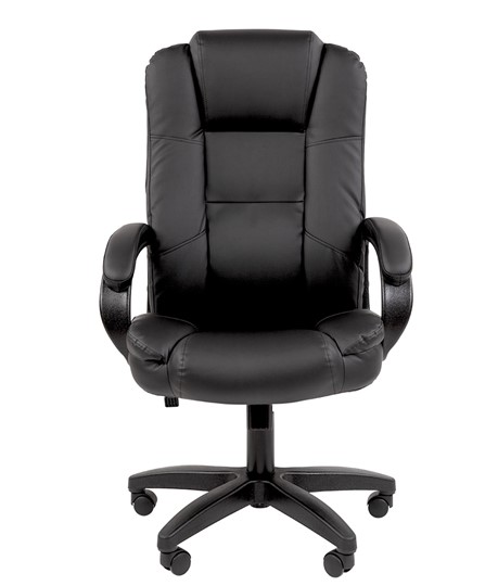 Кресло офисное CHAIRMAN 600 LT экокожа черная в Первоуральске - изображение 1