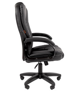 Кресло офисное CHAIRMAN 600 LT экокожа черная в Кушве - предосмотр 2