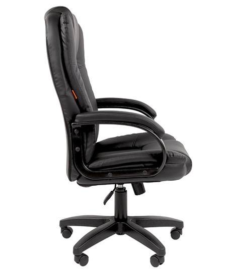 Кресло офисное CHAIRMAN 600 LT экокожа черная в Кушве - изображение 2