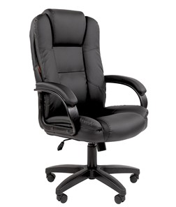 Кресло офисное CHAIRMAN 600 LT экокожа черная в Ревде