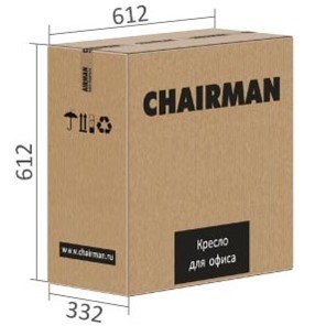 Кресло компьютерное CHAIRMAN 661 Ткань стандарт 15-21 черная в Асбесте - предосмотр 5