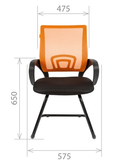 Кресло CHAIRMAN 696V, цвет красный в Кушве - изображение 1