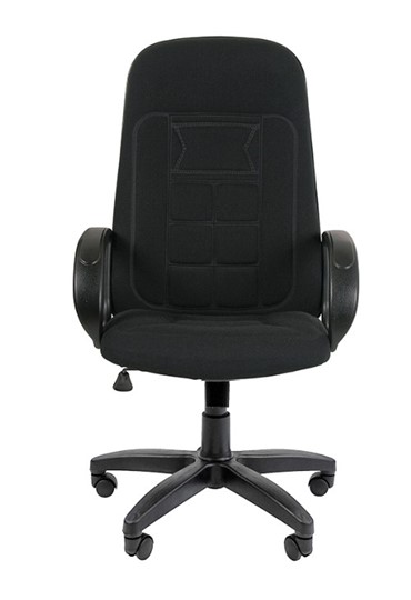 Кресло компьютерное CHAIRMAN 727 ткань ст., цвет черный в Екатеринбурге - изображение 2