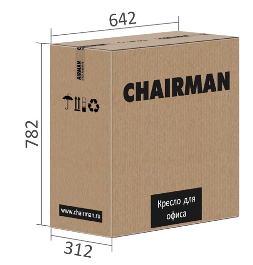 Кресло CHAIRMAN 727 ткань ст., цвет серый в Кушве - изображение 5