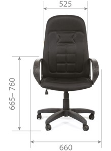 Офисное кресло CHAIRMAN 727 TW 12, цвет серый в Екатеринбурге - предосмотр 4